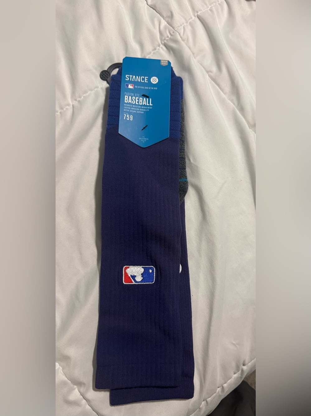 Stance Navy MLB Over-The-Calf Baseball Socks